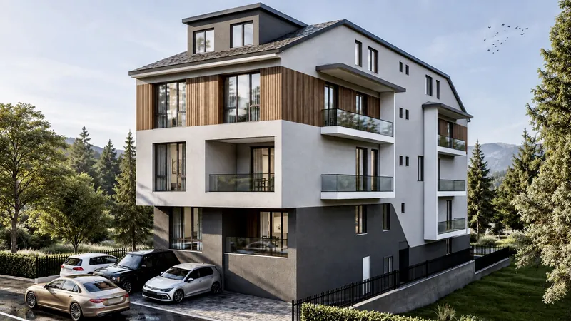 NİVA Modern giriş cephesi
